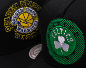 Cap Mitchell & Ness - NBA Tilted Pro Snapback - Boston Celtics - Black