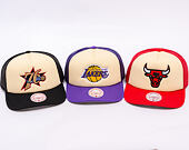 Kšiltovka Mitchell & Ness - NBA Vintage Block Trucker HWC - Philadelphia 76Ers - Cream