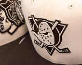 Kšiltovka Mitchell & Ness - NHL Fashion Basic 2T - Anaheim Ducks - Cream