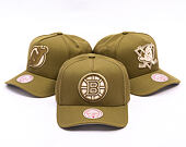 Kšiltovka Mitchell & Ness - NHL Fashion Basic Pro - Boston Bruins - Olive