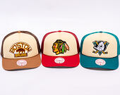 Kšiltovka Mitchell & Ness - NHL Vintage Block Trucker - Anaheim Ducks - Cream