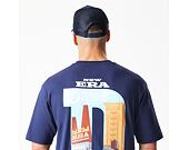 Tee New Era - Branded Location Oversized Tee - Navy