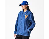 Jacket New Era - MLB Denim Coach Jacket - NY Mets - Denim
