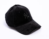 Womens Cap New Era - MLB Velour 9FORTY - NY Yankees - Black