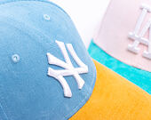 Kids Cap New Era - MLB Kids Cord 9FORTY - NY Yankees - Blue Foam / Yellow