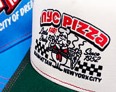Stetson - Trucker Cap Pizza by JJ Hats - Green/Off-White