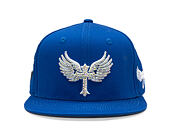 Kšiltovka Reflection Luxury Shine Loud Snapback - Royal Blue / White