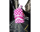 Sprayground Pink Fur Check Backpack
