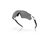 Oakley Sun Glasses - Radar Ev Path - Prizm Black Polarized/Polished White