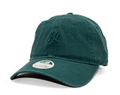 Womens Cap New Era - MLB Washed Mini Logo 9TWENTY - NY Yankees - Pine Green