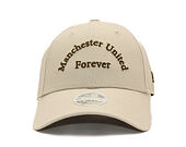 Womens Cap New Era -  Wordmark 9FORTY - Manchester United FC - Chestnut Brown