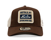 Cap New Era - Branded Patch 9FORTY Trucker - Chestnut Brown