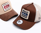 Cap New Era - Branded Patch 9FORTY Trucker - Chestnut Brown