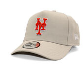 Cap New Era - MLB Outline Script 9FORTY A-Frame - NY Mets - Stone