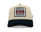 Cap New Era - Branded Suede Patch 9FORTY A-Frame - Cream