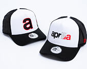 Cap New Era - Piagio Wordmark 9FORTY Trucker - Aprilia - Black