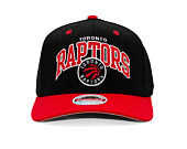 Cap Mitchell & Ness - NBA Team Arch Snapback - Toronto Raptors - Black / Red