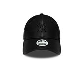 Womens Cap New Era - MLB PU Leather 9FORTY - NY Yankees - Black