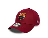 Cap New Era - Core Logo 9FORTY - Barcelona FC - Cardinal