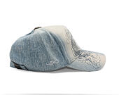 Cap Ed Hardy - Crawling Dragon Wash Denim 5 Panel Cap - Bleach