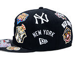 Cap New Era - MLB All Over Logo 59FIFTY - NY Yankees - Team Color