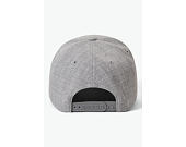 Cap Brixton - Crest MP Snapback - Heather Grey