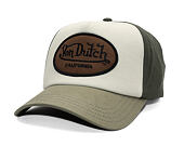 Cap Von Dutch - Trucker - Cali Patch Olive/Brown