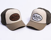Cap Von Dutch - Trucker - Cali Patch Olive/White