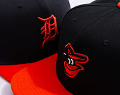 Cap Nike - Dri-Fit Pro - Baltimore Orioles - Black 00A/Team Orange 89L