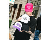 Cap Von Dutch - Trucker - Classic Logo White/Distressed Purple Denim