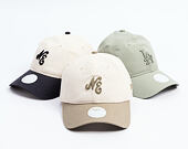 Womens Cap New Era - Branded Linen 9TWENTY - Stone / New Olive