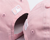 Kids Cap New Era - MLB Linen 9FORTY M-CROWN - LA Dodgers - Pink Rouge / White