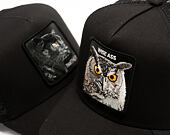 Cap Goorin - Wise Ass Trucker - Owl - Black