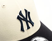 Cap New Era - MLB World Series Patch Cooperstown 9FORTY - NY Yankees - Cream / Navy