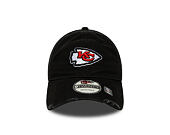 Cap New Era - NFL Wash & Distressed 9TWENTY - Kansas City Chiefs - Black