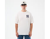 Tee New Era - MLB Cap Graphic Oversized Tee - NY Yankees - White