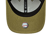 Cap New Era - MLB Linen 9FORTY M-CROWN - LA Dodgers - New Olive