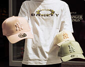 Cap New Era - MLB Outline 9FORTY A-Frame Trucker - NY Yankees - Pink Rouge / White