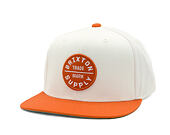 Cap Brixton - Oath Iii Snapback - Off White/Burnt Orange