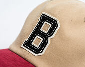 Cap Brixton - Big B Mp Cap - Sand/Burgundy