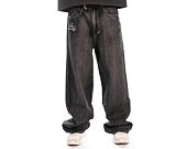 Pants Ed Hardy - Embroidered Angel Xxtra Fit Jeans - Distressed Black Wash