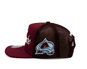 Cap Mitchell & Ness - Head Coach Trucker - NHL - Colorado Avalanche - Maroon