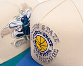 Cap Mitchell & Ness - Off Tilted Hwc - NBA - Golden State Warriors - Off White