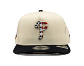 Cap New Era - MLB "American Flag" 9FIFTY - Philadelphia Phillies - Chrome White