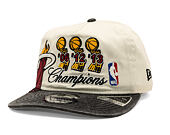 Cap New Era - NBA "Hardwood Classic Champions" 19TWENTY - Miami Heat - Chrome White / Team Color