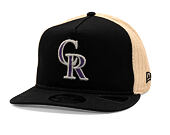 Cap New Era - MLB "Summer Twine Grained" 9FIFTY - Colorado Rockies - Team Color / Open Market Tan