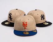 Cap New Era - MLB "Summer Twine" 59FIFTY - NY Mets - Team Color / Open Market Tan