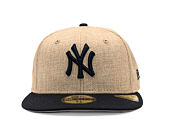 Cap New Era - MLB "Summer Twine" 59FIFTY - NY Yankees - Team Color / Open Market Tan