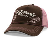 Cap Ed Hardy - Skull And Roses 5 Panel Trucker Cap