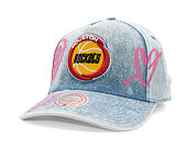 Cap Mitchell & Ness - Painted Love - NBA - Houston Rockets - Light Blue